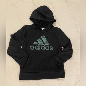 Adidas Black Hoodie with Logo